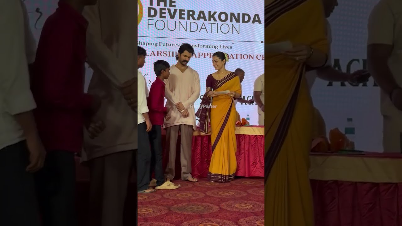 Vijay & Rashmika Cute Moments | #vijaydevarakonda #reshmikamandana #trending #shorts