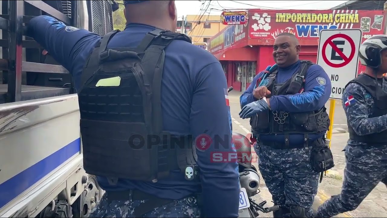 Cuantos detenidos en el operativo de esta tarde en San Francisco de Macorís 