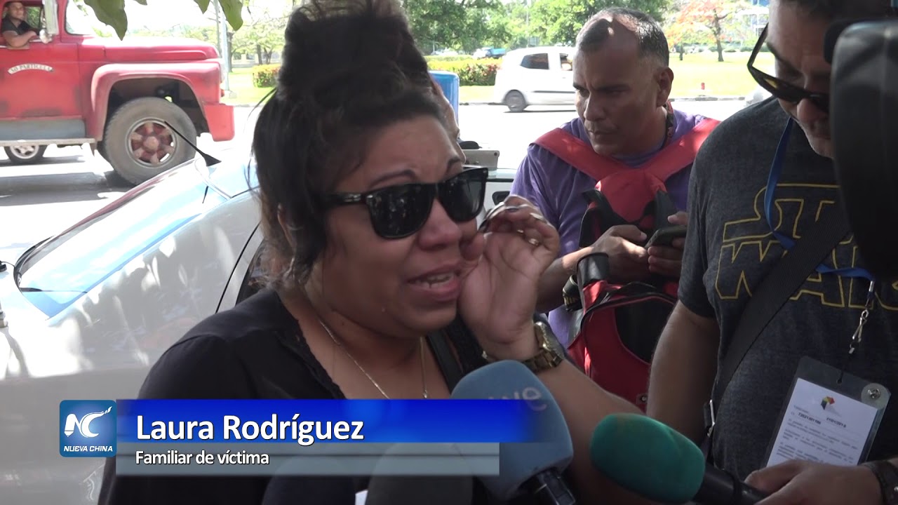 Presidente cubano visita a sobrevivientes de accidente aéreo