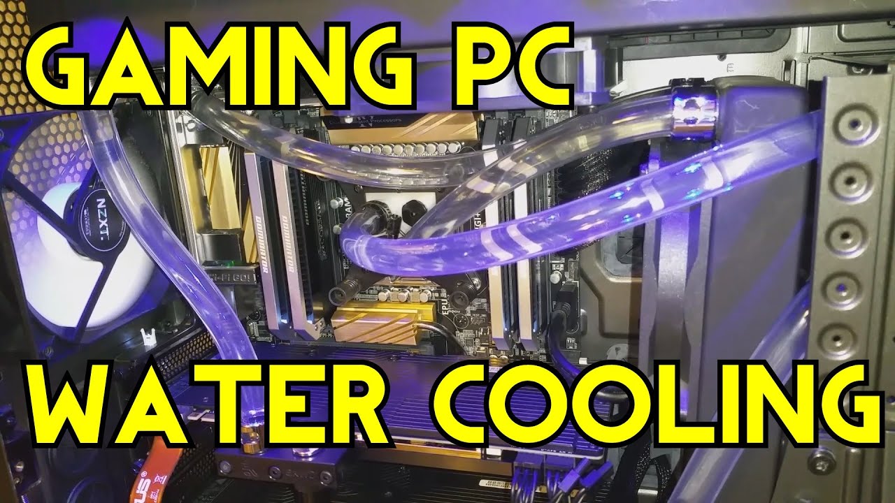 Gaming PC Custom Water Cooling 