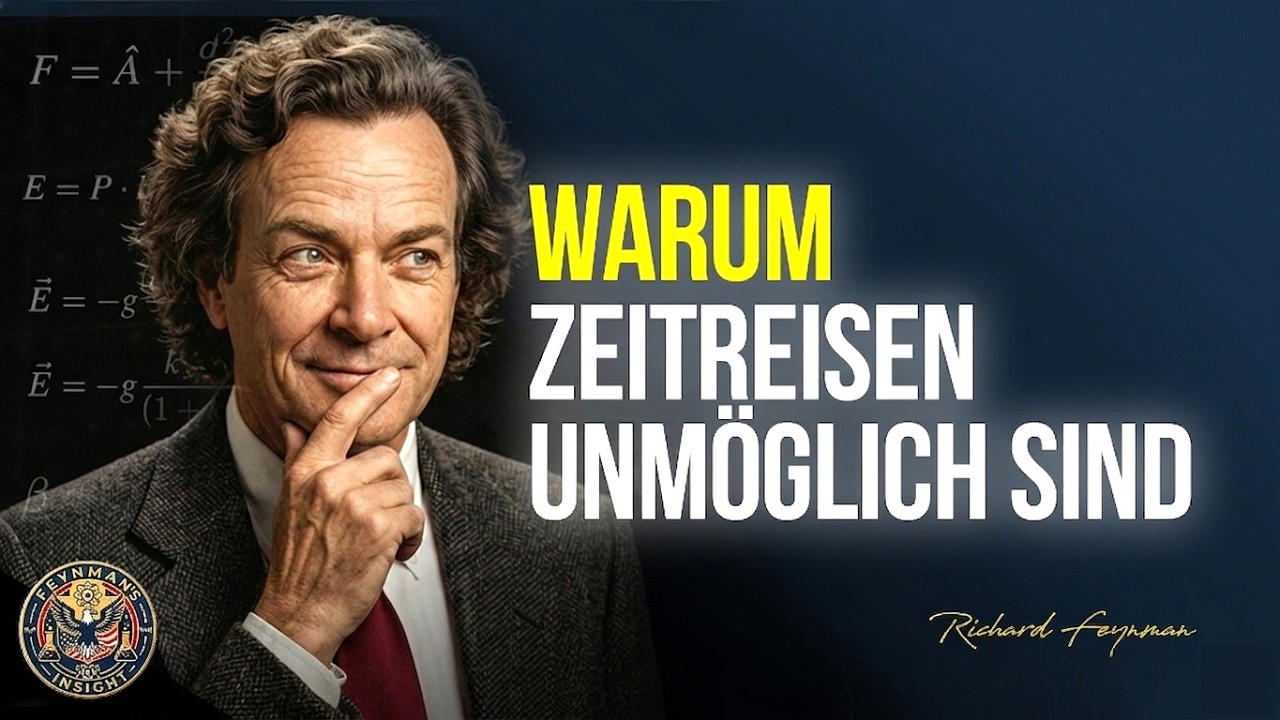 Die zerbrochene Kaffeetasse beweist, dass Zeitreisen UNMÖGLICH sind | Richard Feynman