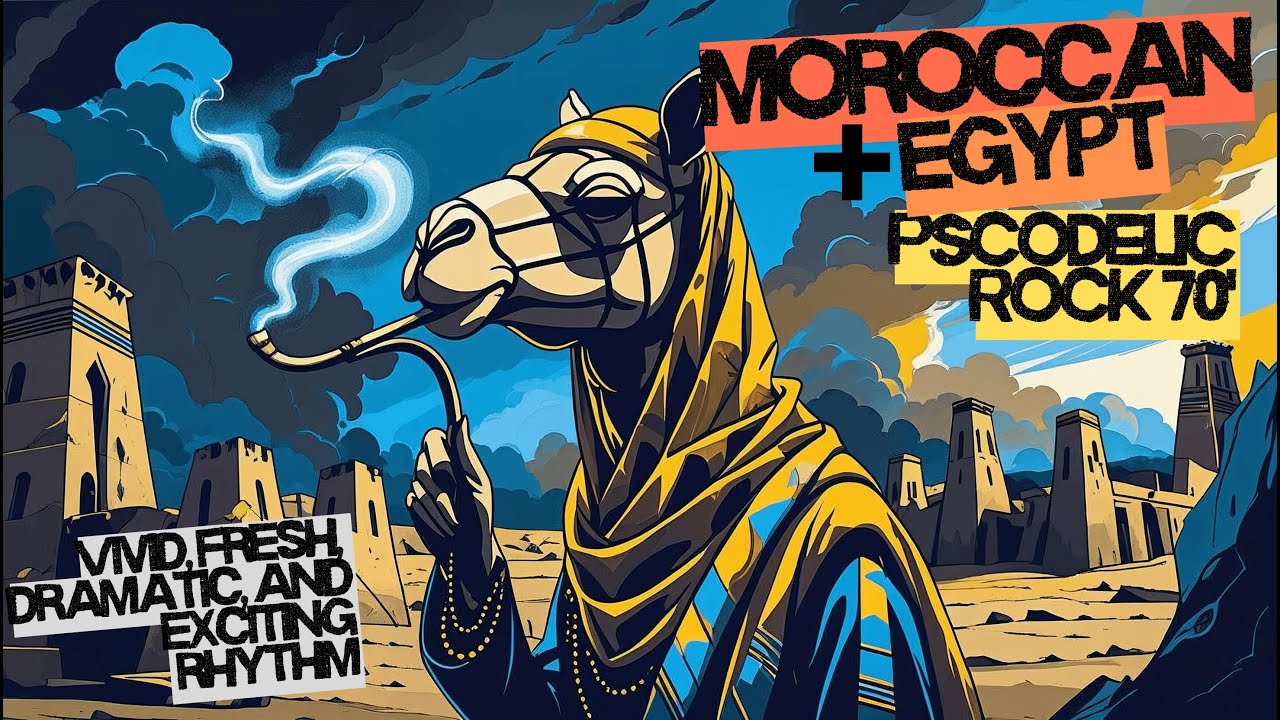 Psychedelic Sounds of 70s Morocco 🇲🇦  And Egypt 🇪🇬 Nobody survives the desert without this Playlsit