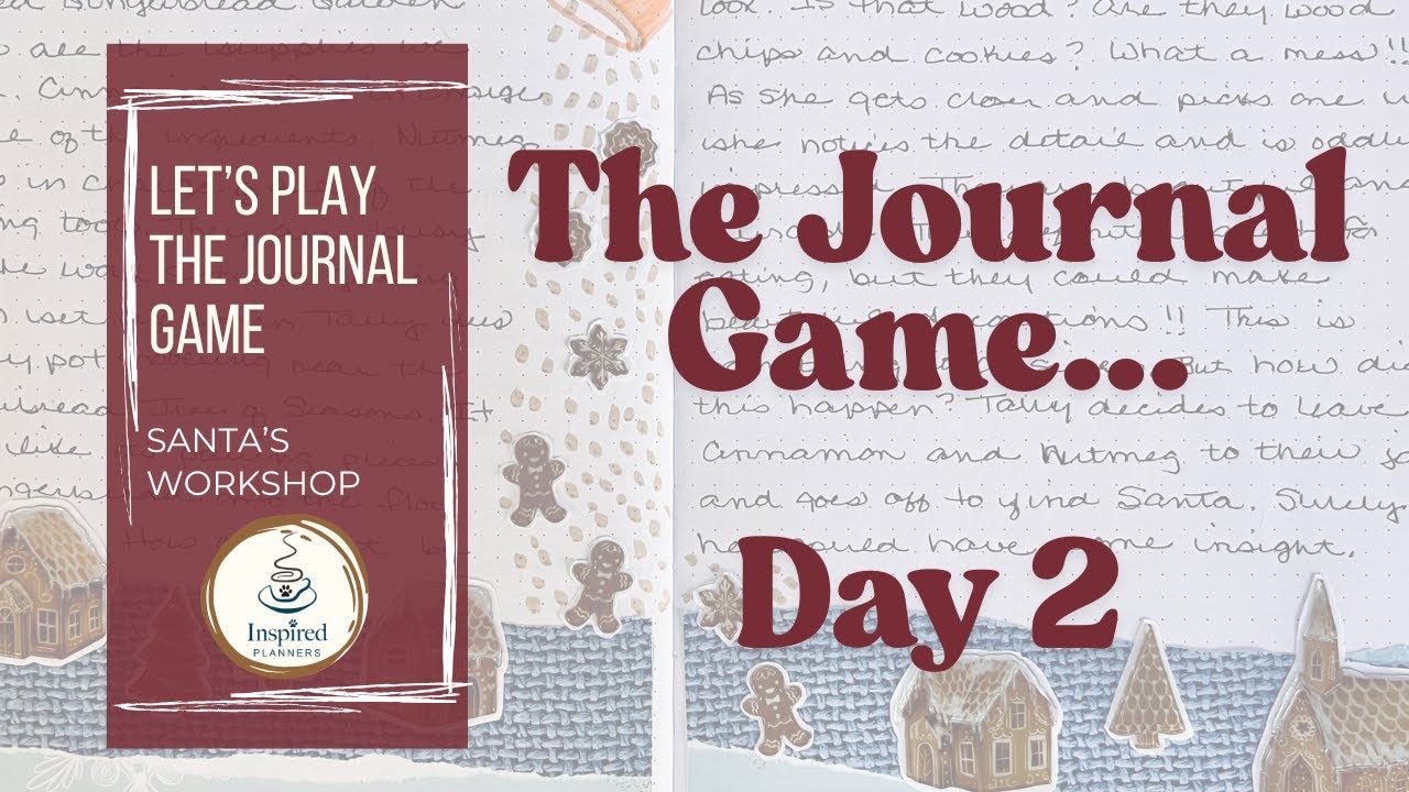 Let's Play the Journal Game!! Tula XII's NEW Journal Experience - Santa's Workshop - Day 2