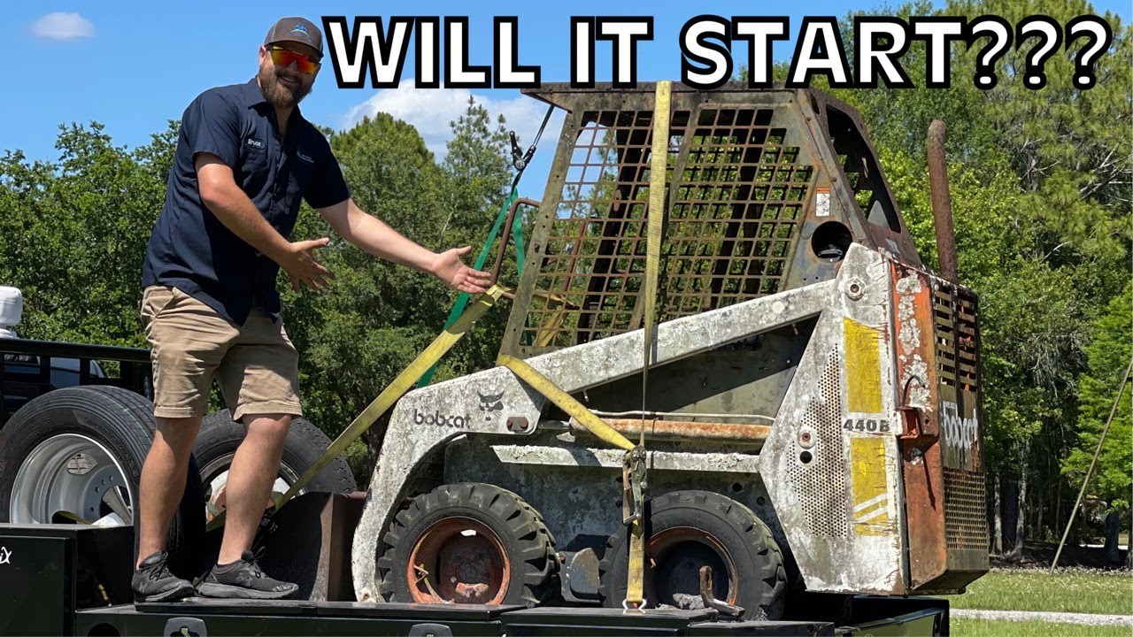 I BOUGHT the WORLDS CHEAPEST SKID STEER! SO TINY!