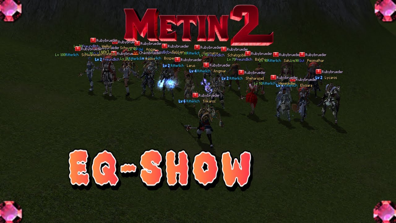 Metin2 DE RUBY/Chimera: EQ-Show 04/2025 #giveaway
