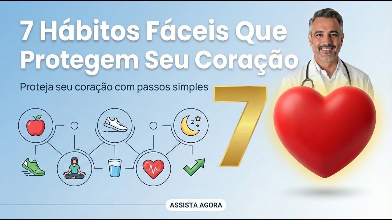 Como Evitar Infarto e AVC: 7 Hábitos que Protegem Seu Coração