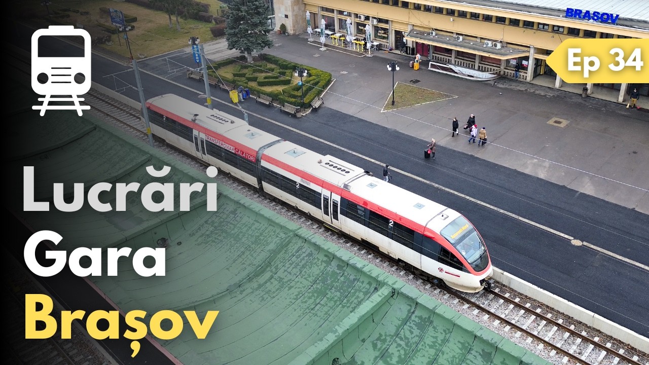 ⛏ Stadiul Lucrărilor la Calea Ferată Gara Brașov Ep 34 🚆 07.02.2026