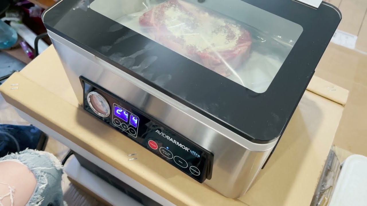 Avid Armor USV20 Chamber Vacuum Sealer - First Seal and Marinate