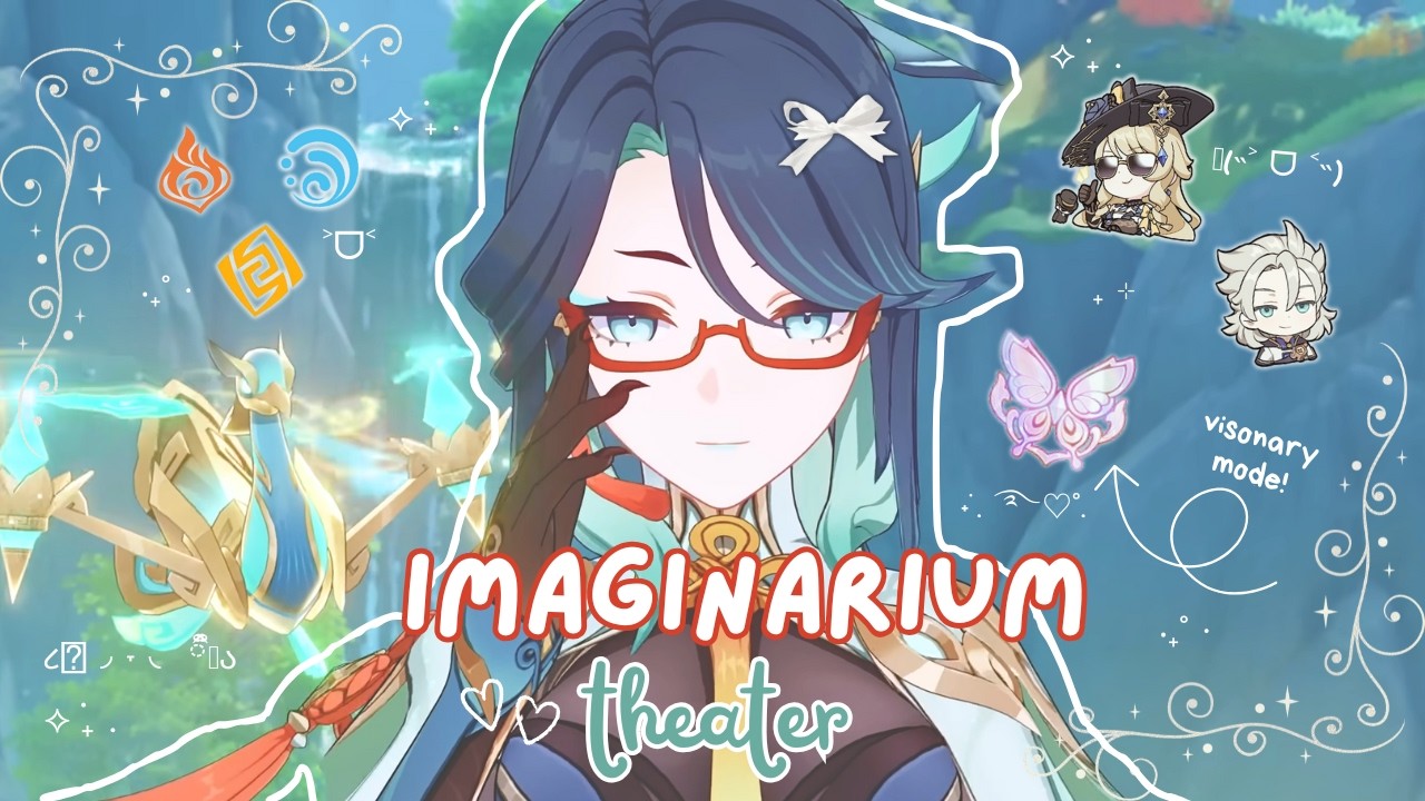 visonary mode imaginarium theater 𐙚⋆˙˚◞♡