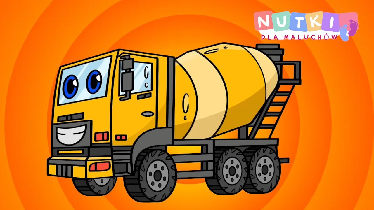 BETONIARKA CEMENTYNA - Piosenka Dla Dzieci 🏗️👷&zwj;♂️🚧 NutkiDlaMaluch&oacute;w