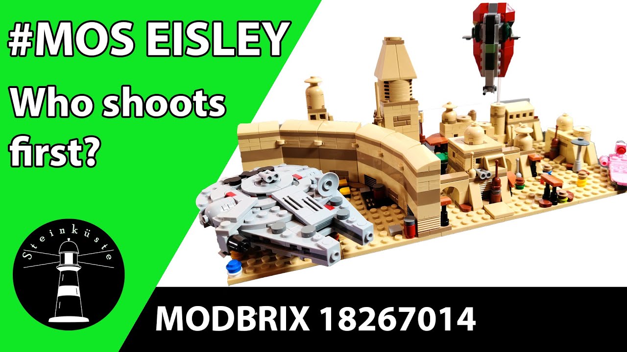 Es geht doch! Gedruckte Anleitung und ein bedruckter Karton - MODBRIX Mos Eisley 18267014