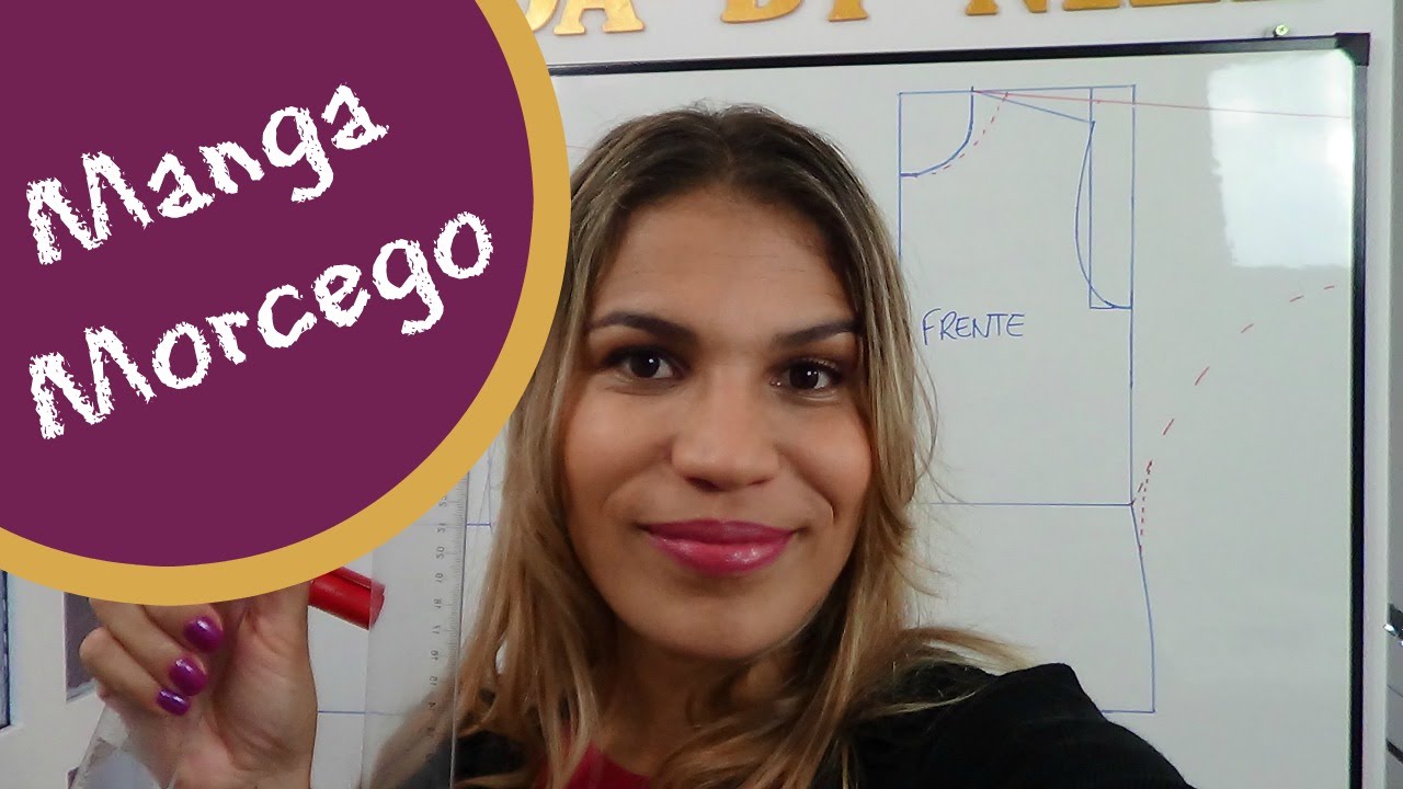 Modelagem Blusa Manga Morcego | ModaByNill