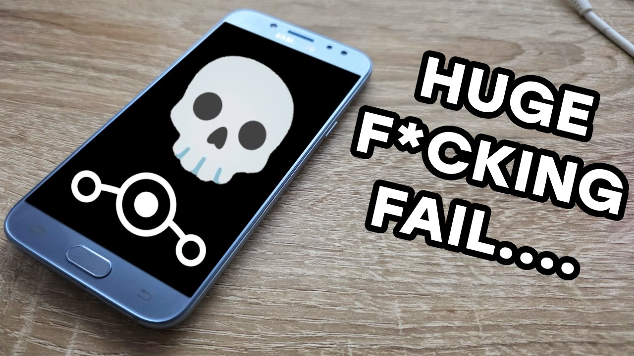 Trying to Custom ROM a 9-Year-Old Phone... (Galaxy J5 2017)