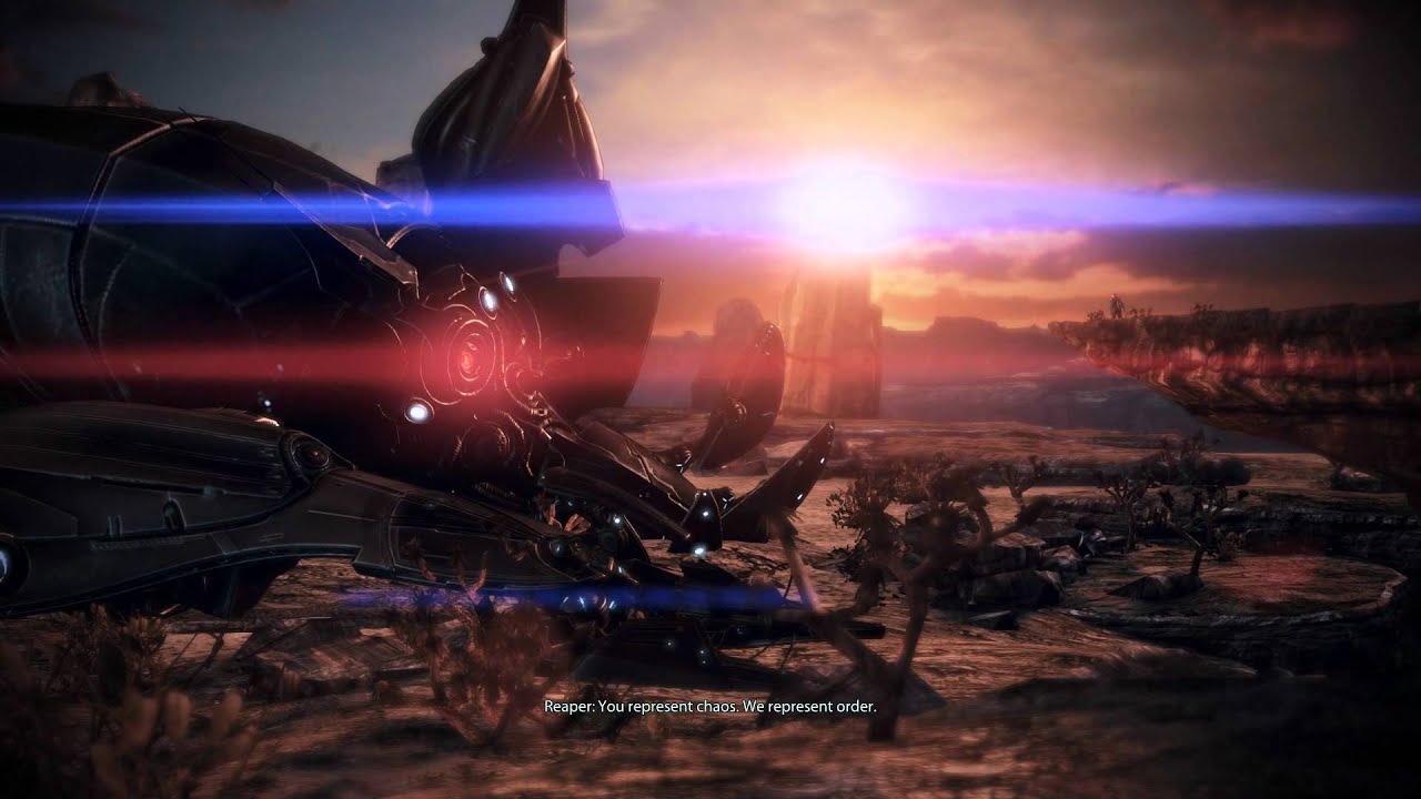 Mass Effect 3: Разговор со Жнецом на Раннохе (версия 2: Paragon)