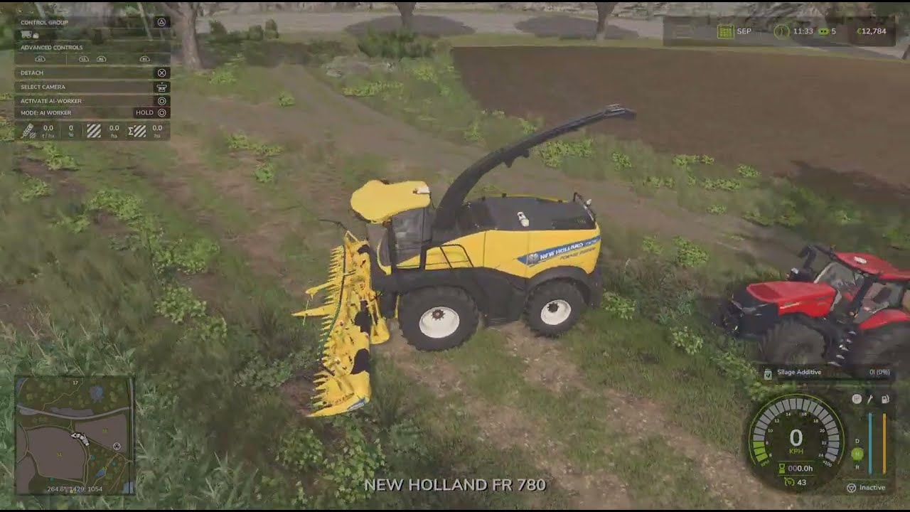 Harvesting corn like real farm in Farming Simulator 25 / #ps5gameplay 