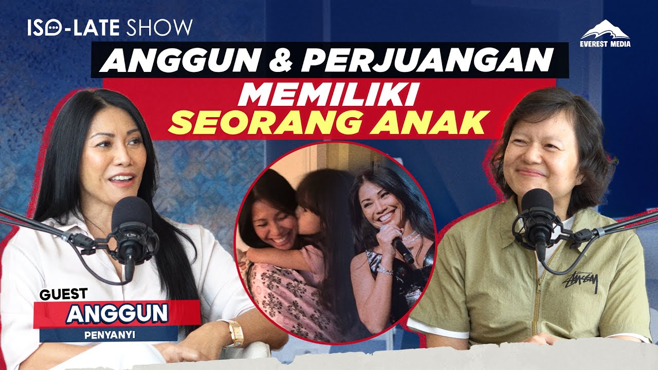 ANGGUN TENTANG LUKA & PERJUANGAN MEMILIKI ANAK! - Iso-Late Show #everestmedia