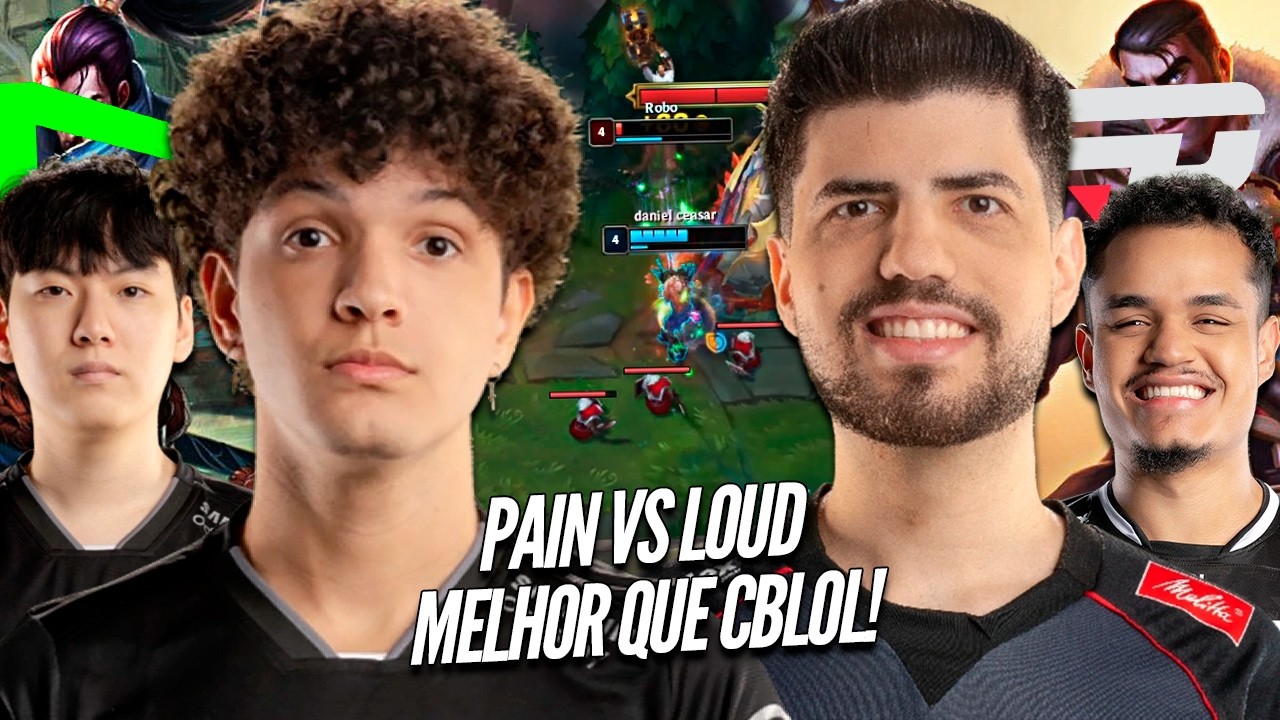 XYNO e YOUNGJAE vs ROBO e CARIOK, LOUD vs PAIN na SOLOQ - TREINO FINAL do CBLOL 2026
