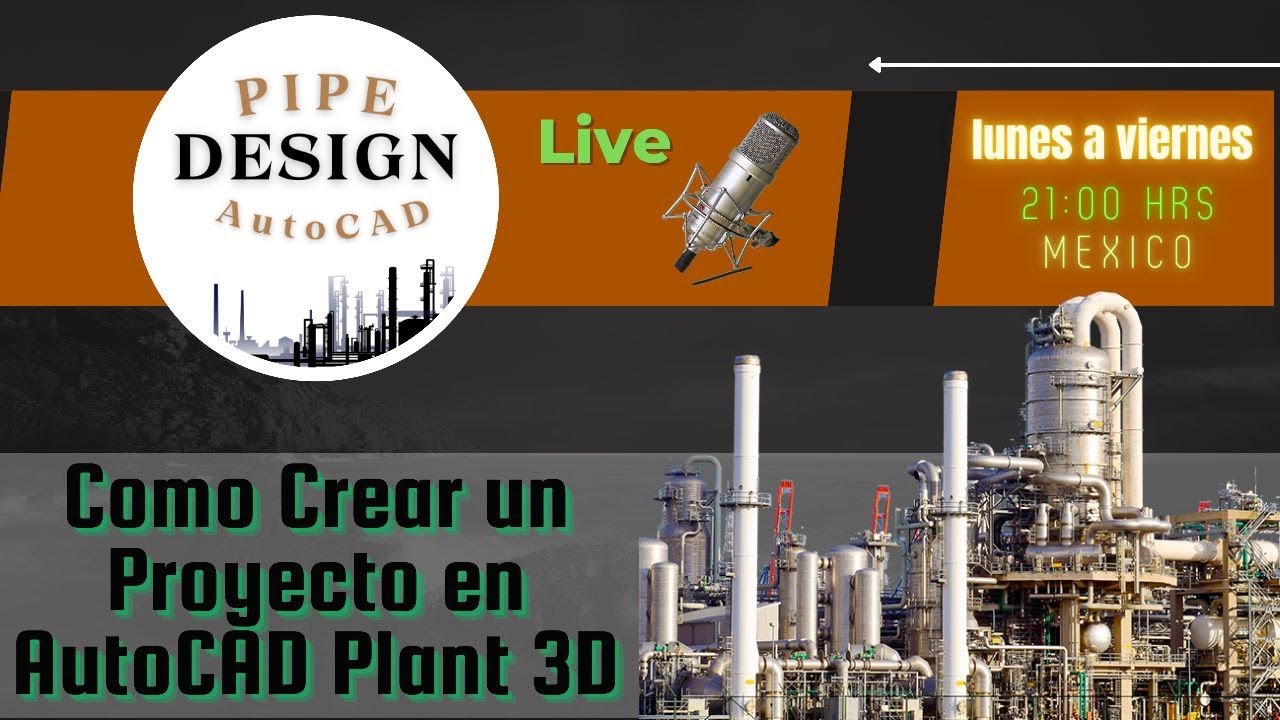 Aprender A Crear Proyecto En AutoCAD Plant 3D
