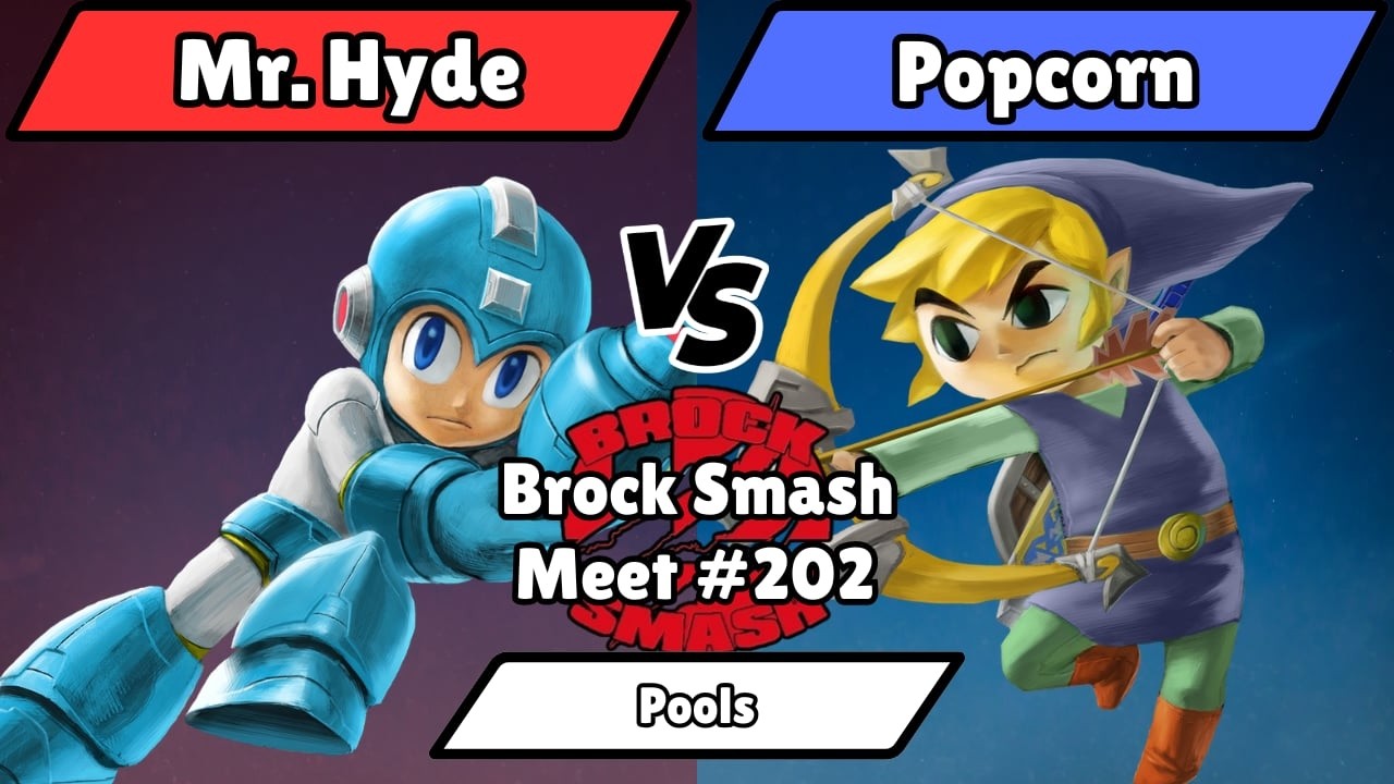 BSM 202 - Mr. Hyde (Mega Man) vs Popcorn (Toon Link) - Pools