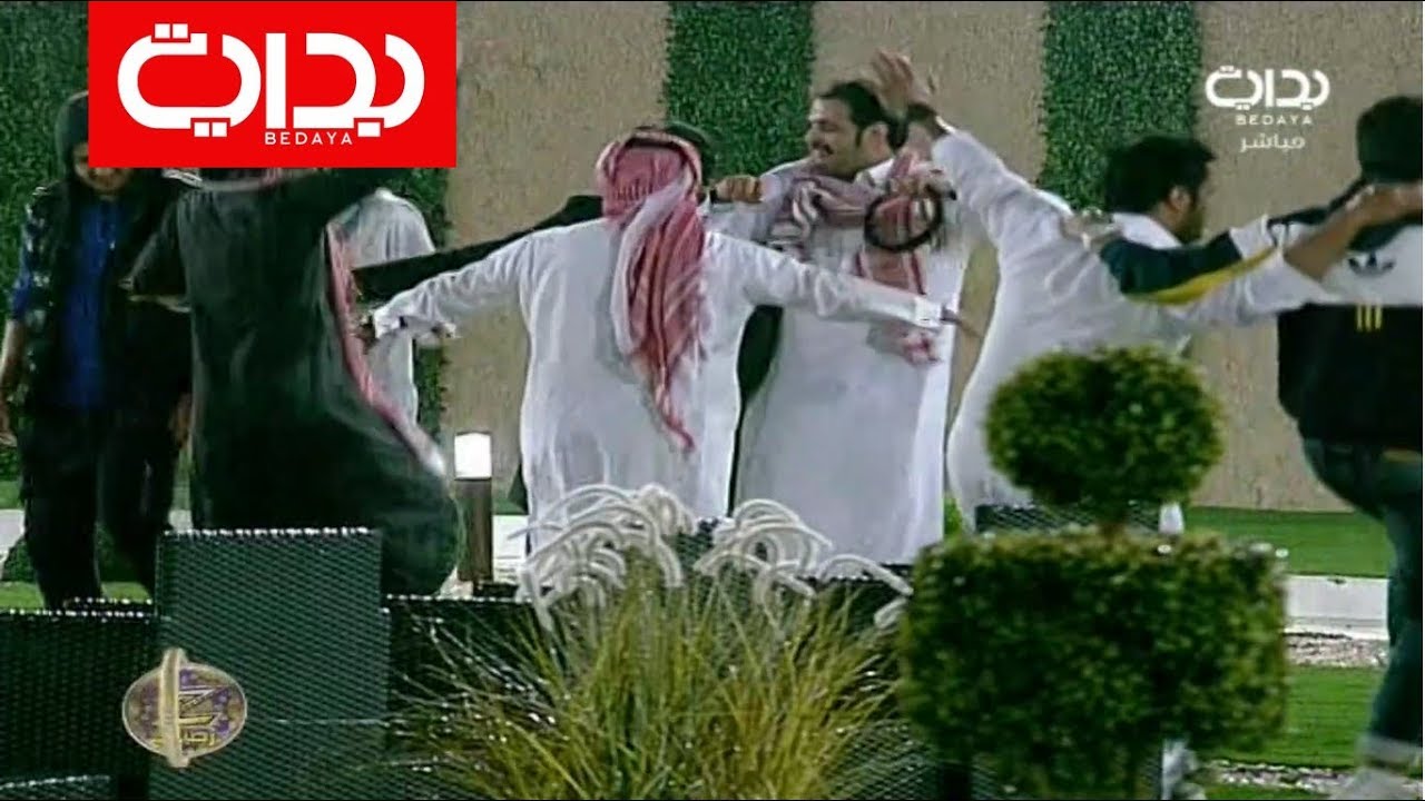 لعب الشباب على شيلة تعالوا نفل الغرام في أجواء ممطرة | #زد_رصيدك51