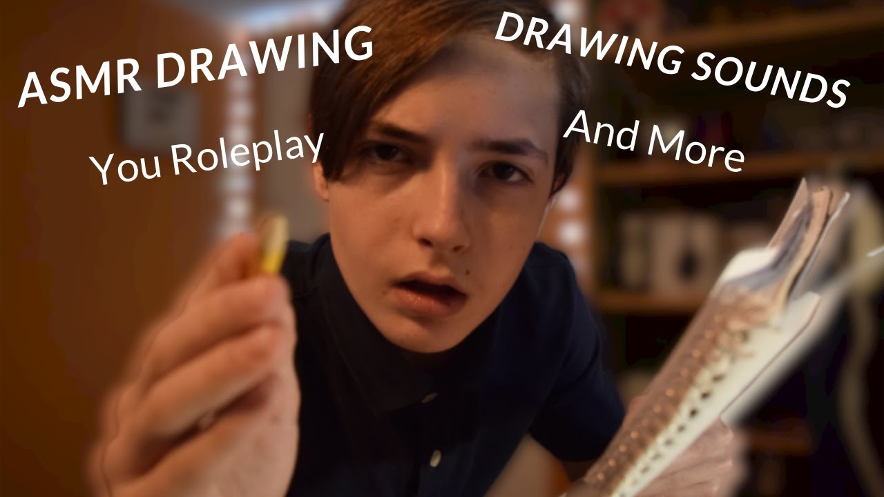 ASMR Not-so Professional Artist Draws You. Roleplay (Full Experience)🗒✏️🗒✏️