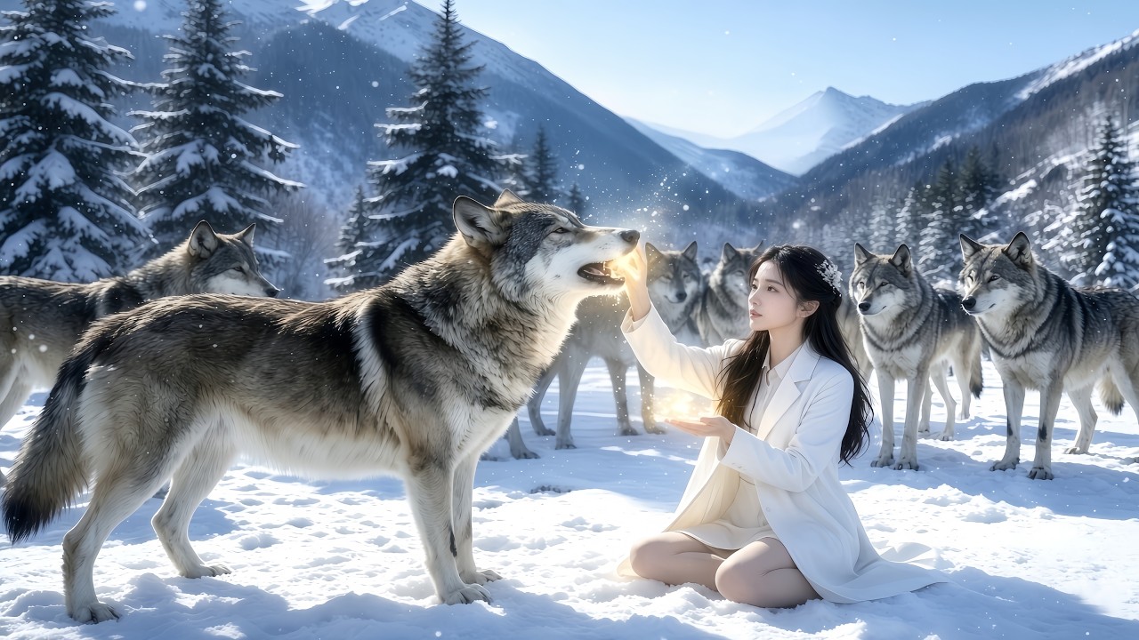 The Wolf King Came Back To Guard The Scientist Who Had Once Rescued Him.