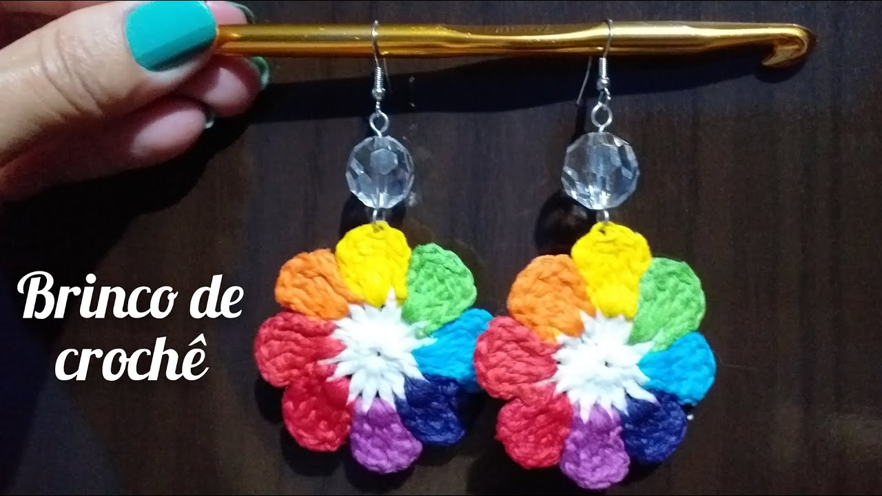 BRINCO DE CROCHÊ FÁCIL - CROCHET TUTORIAL PAP #marcialobocroche