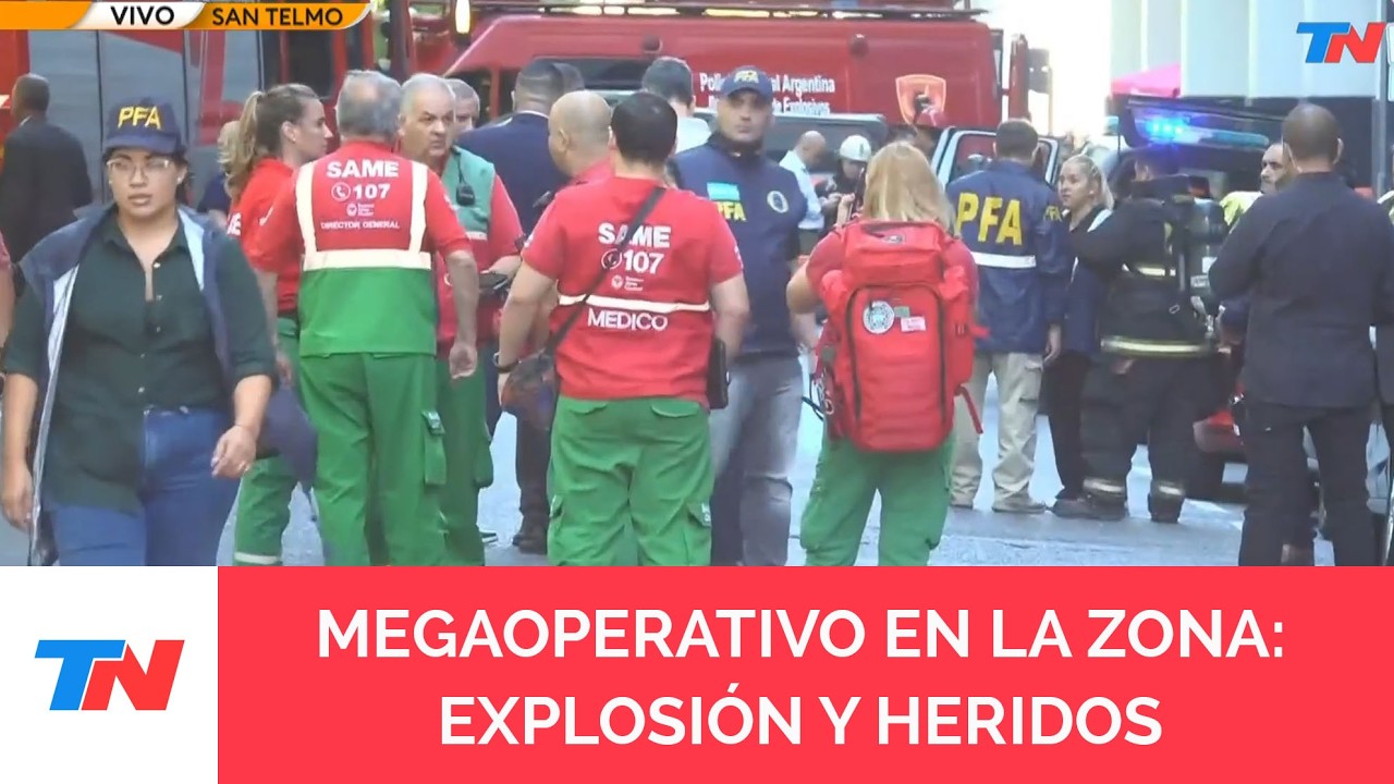 MEGAOPERATIVO EN LA ZONA: EXPLOSIÓN Y HERIDOS EN LA ESCUELA SUPERIOR DE GENDARMERÍA