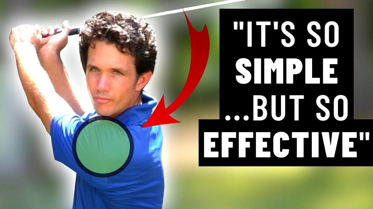 Swing Your SHOULDERS - Not Your ARMS...You Will See Massive Improvement Doing This