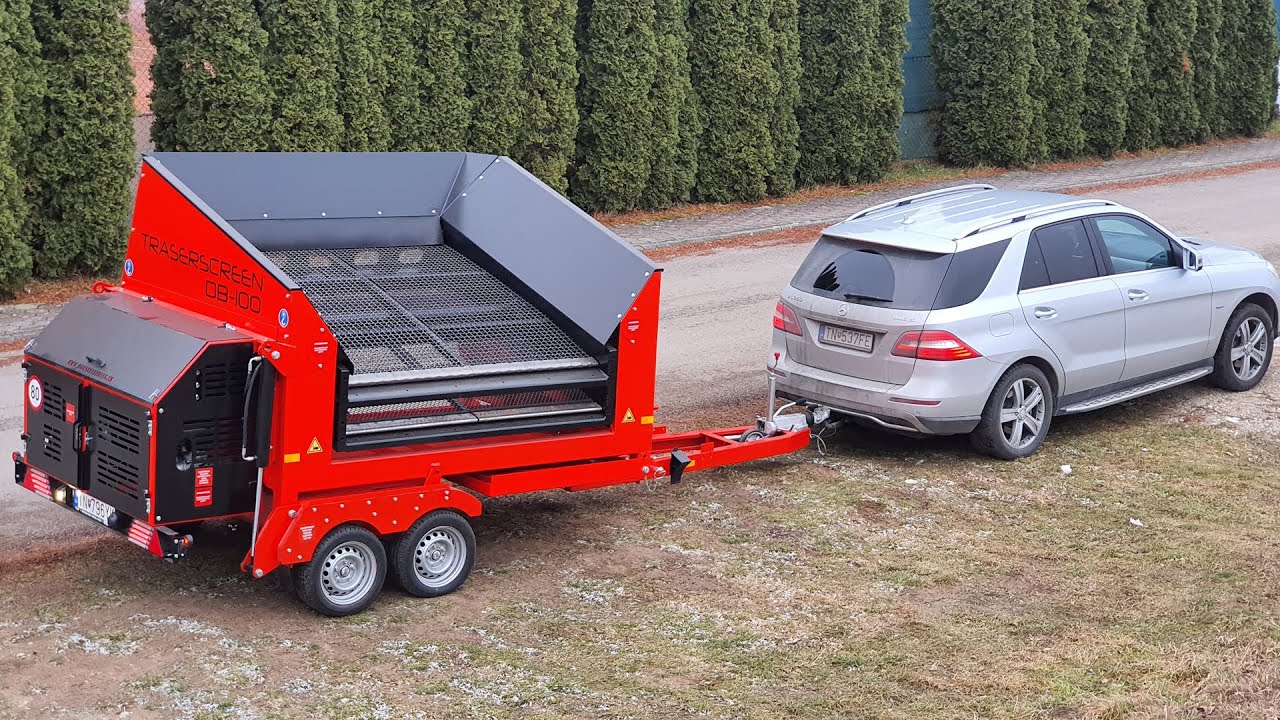 Cribas Móviles de todos los tamaños. De 3 a 150 t/h.