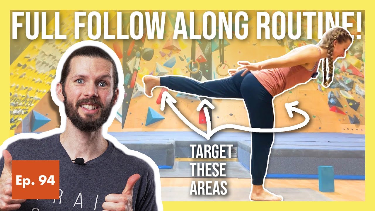 Research Correlates KEY MOVEMENTS to Climbing Ability, So We Made a Yoga Routine for Them