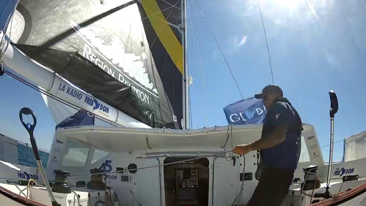 [ Replay ] Départ - Étape 1 Globe40 // Le Bateau Free Dom // Class40 n°139