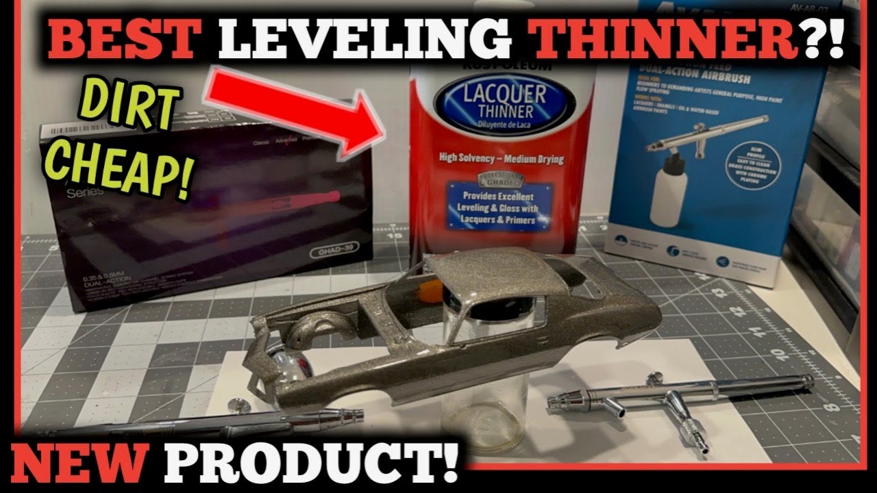 Почему этот растворитель однозначно лучше Mr. Color LEVELING Thinner?! Обзоры аэрографов Новые пр...