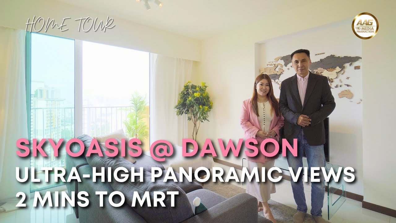 Singapore HDB Property Home Tour | SkyOasis @ Dawson | 4-room | 926 Sqft by Sheryl Lim & Damon Chua