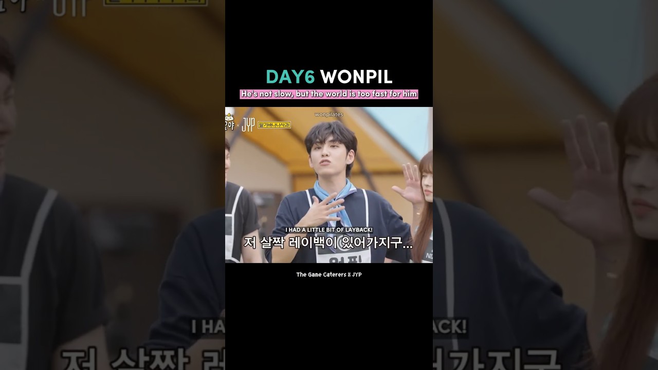 DAY6 Wonpil is not slow, the world is too fast for him #DAY6 #데이식스 #jyp #kpop #jypentertainment