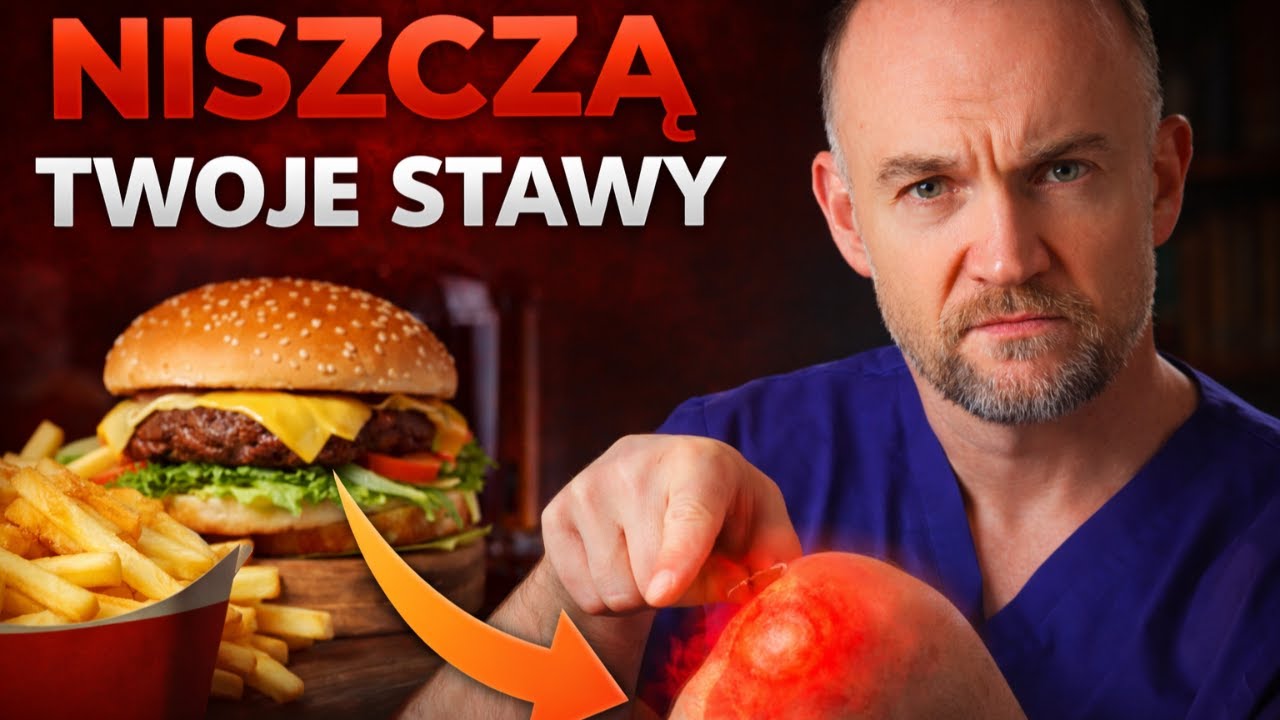 🔥7 Pokarm&oacute;w, kt&oacute;re niszczą Twoje stawy (i 7 kt&oacute;re pomagają)