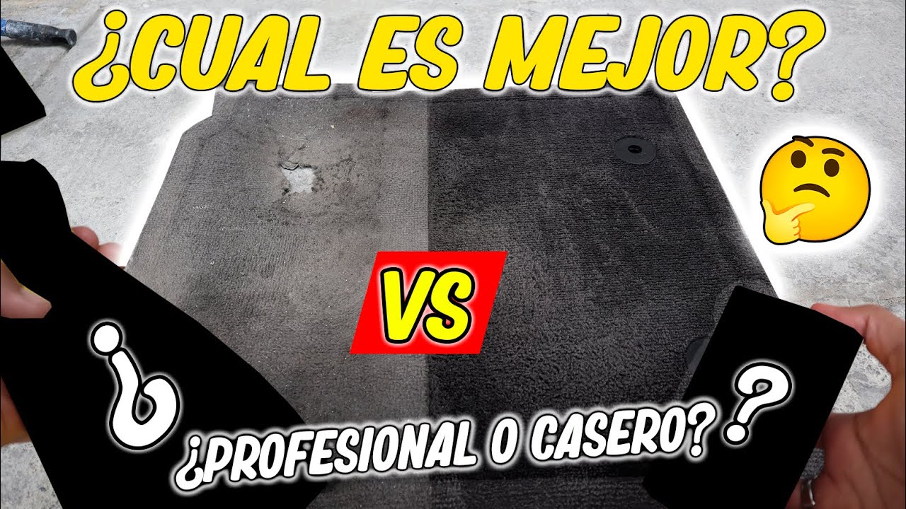🧼🧽Cómo LIMPIAR la ALFOMBRA de tu CARRO 🚙/ PRODUCTO CASERO VS. PRODUCTO ESPECIAL‼
