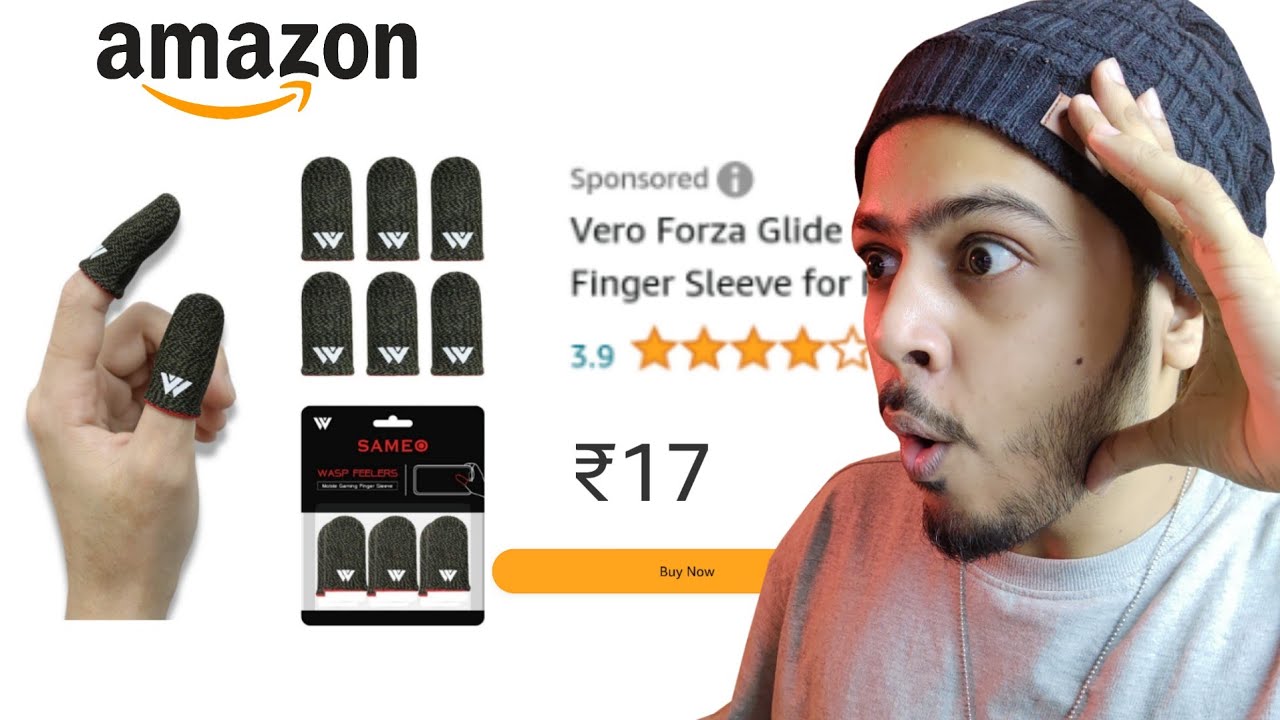 I BOUGHT THE CHEAPEST “FINGER SLEEVES” FROM AMAZON