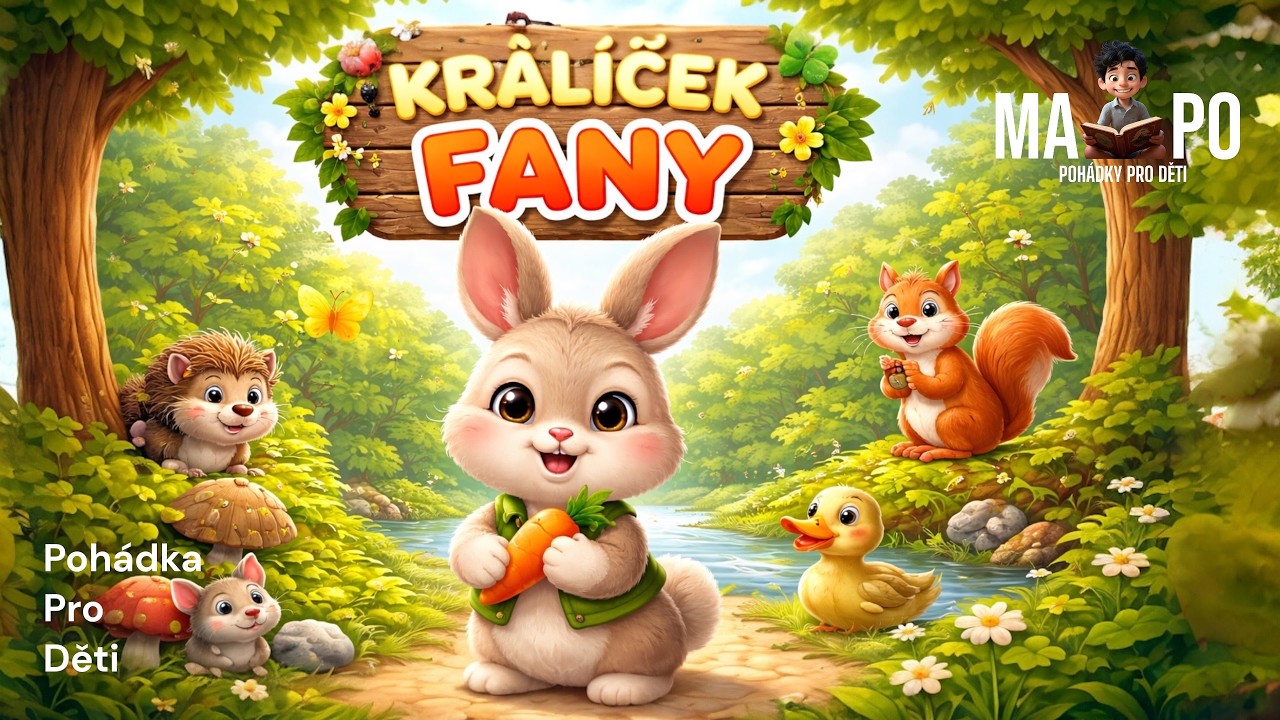 KRÁLÍČEK FANY 🐰  Audio pohádka pro děti