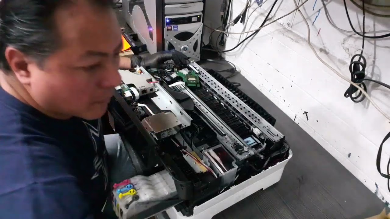 Cambio de cabezal defectuoso a impresora Brother MFC-J6920 en Sistemas Matrix Nezahualcoyotl