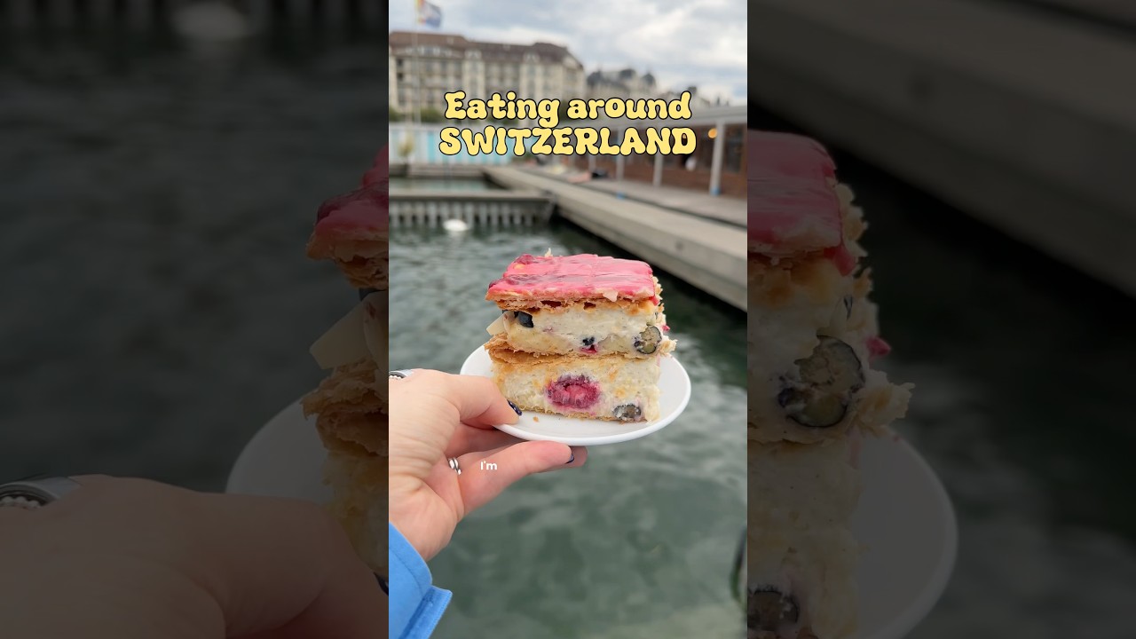 Гастрономия в Швейцарии &mdash; день 1 в Женеве #switzerland #geneva #travelvlog #switzerlandvlog