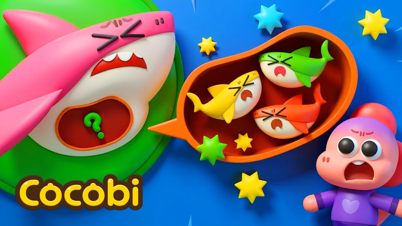 Bayi Hiu Lahir!🦈👶 | Lagu Anak-anak | Kids Songs | Cocobi