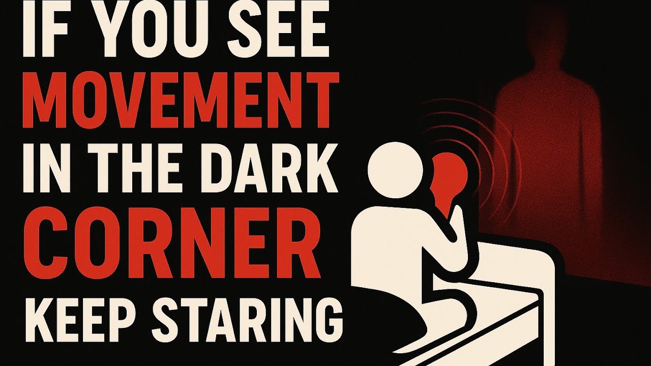If You See Movement in the Dark Corner, Keep Staring - Analog Horror