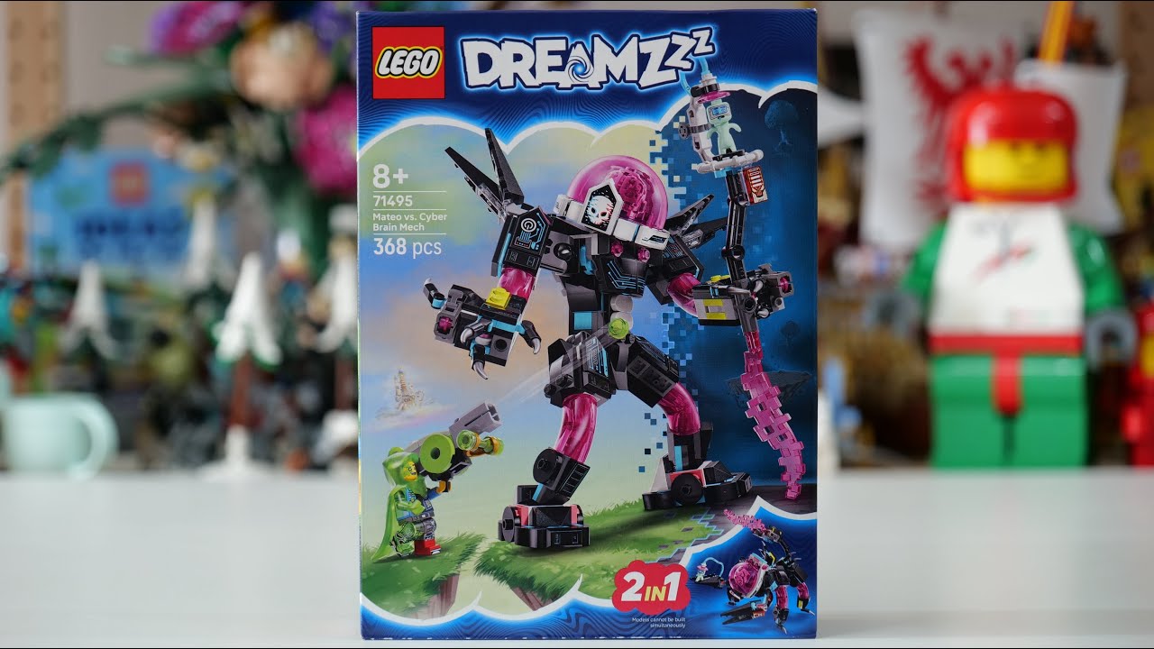 LEGO Dreamzzz 71495 Mateo vs Cyber Brain Mech Speed Build