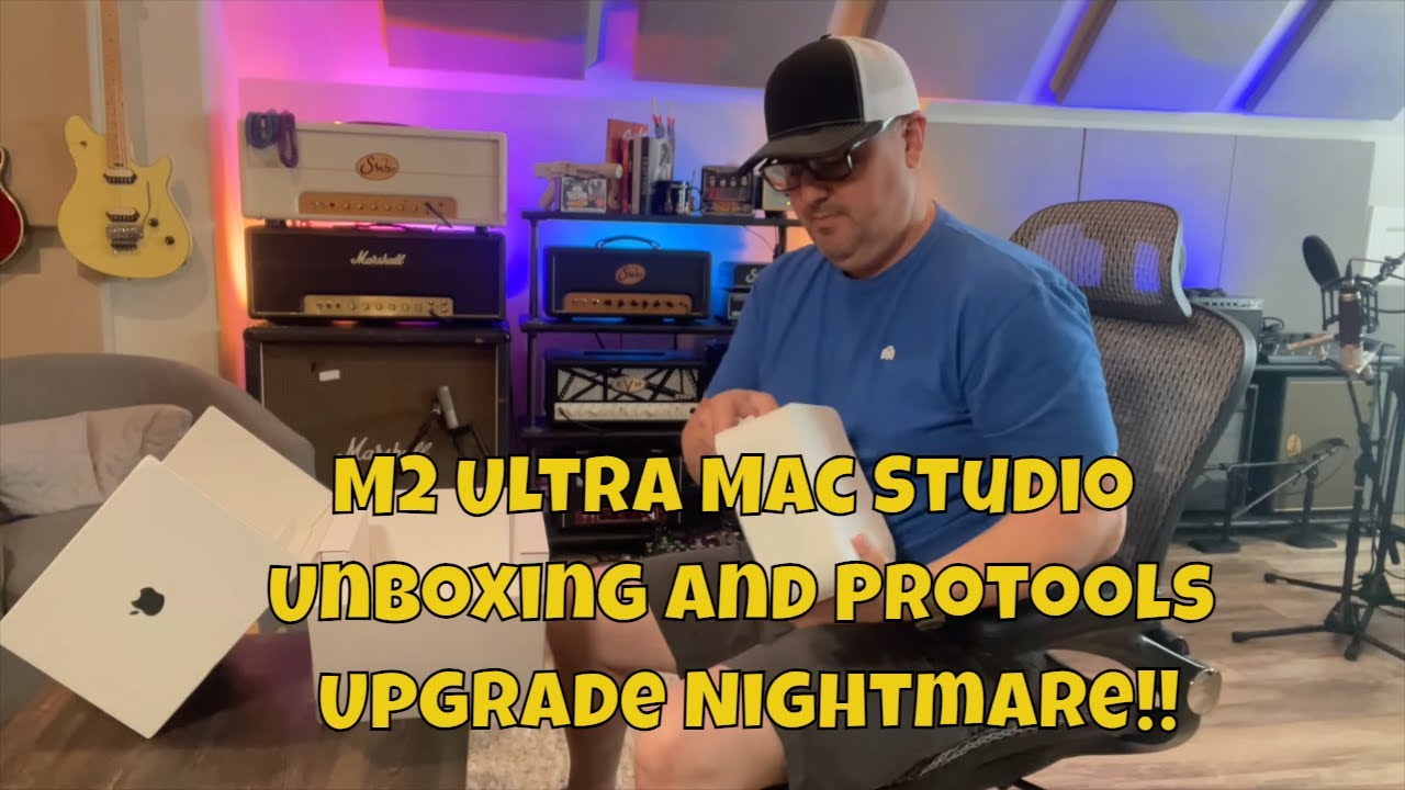 Mac Studio M2 Unboxing And Protools Nightmare!