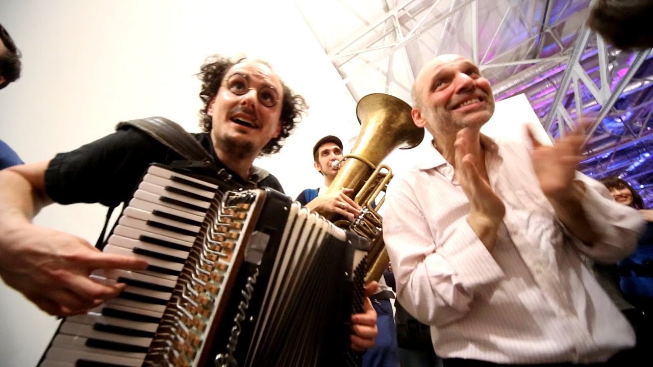 Yiddish Fest 2013. фрагмент 3 джема в фойе после концерта.
