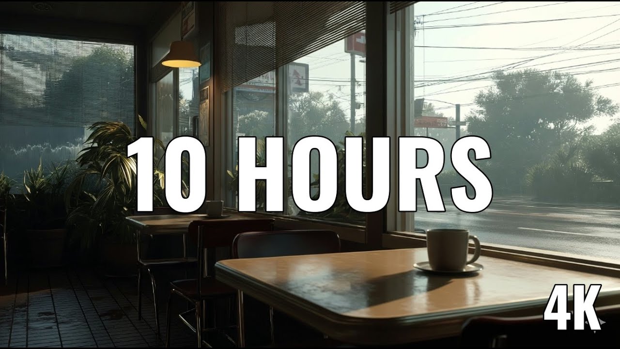 All Day Coffee Shop Background - Positive Morning Music & Soft Sunlight (10 Hours)
