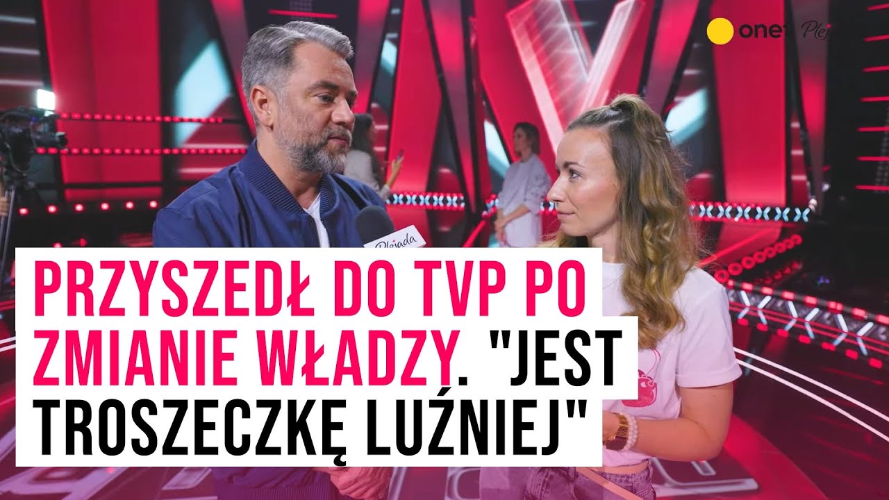Kuba Badach przyszedł do TVP po zmianie władzy. 