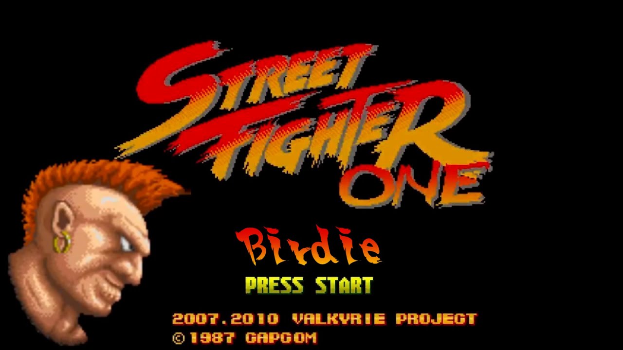 [PC] Street Fighter ONE (1987, 2010) (fans remake) - Birdie