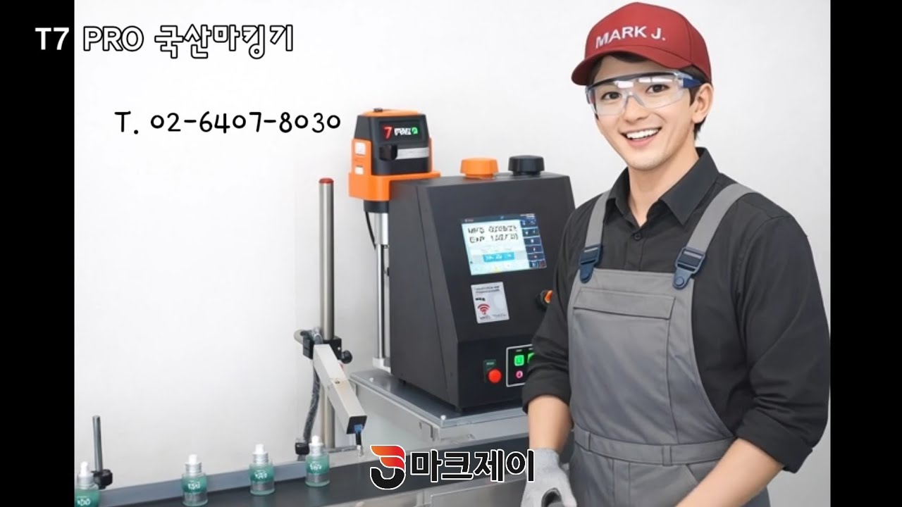 국산 자동날인기 로터리포장기 설치사례! T7 PRO (CIJ type)